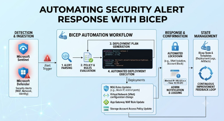 Stop Reacting Manually: Automating Security Alert Response with Bicep